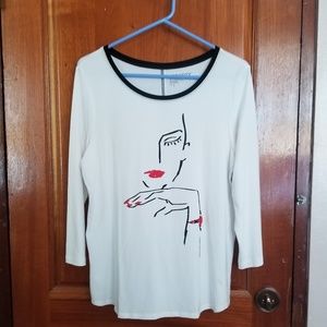 Chico's Long Sleeves Tee